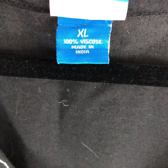 Soaked Womens Swim Cover Dress Embroidered Boho Black White XL - Picture 5 of 5